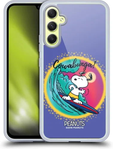 Vista 25 de Head Case Designs Officially Licensed Peanuts Beach Surf Snoopy Boardwalk Airbrush Gel Case [Military Grade Protection] Compatible with Google Pixel