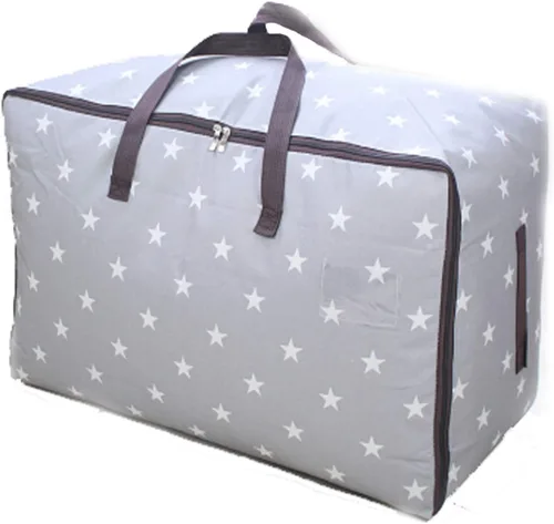 Vista 5 de Bolsa de almacenamiento extra grande, impermeable, resistente, Oxford, organizador de equipaje de viaje, plegable, bolsa de lavandería, bolsa