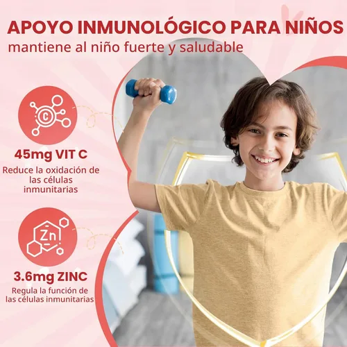 Vista 5 de ZEBORA Gomitas de fibra probiótica para niños, 5 mil millones de UFC, 45