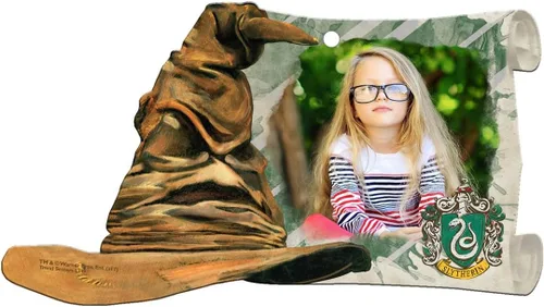 Vista 10 de Harry Potter - Sombrero clasificador Gryffindor - Carga de fotos personalizada - Sombrero de clasificación e impresión acrílica