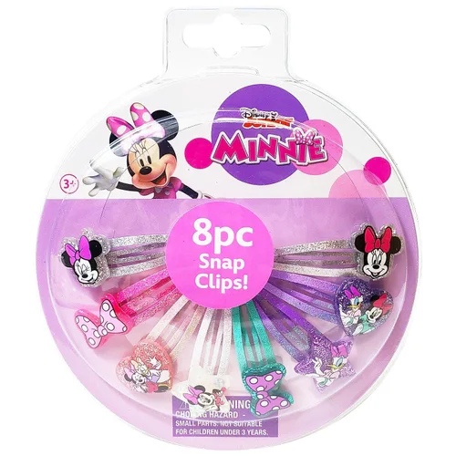 Vista 10 de LUV HER Clips de pelo Barbie para niñas, clips de presión, paquete de 8, multicolor, para edades 3+