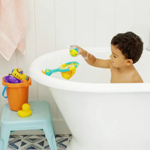 Vista 2 de Munchkin® Catch & Score Hoop™ - Juguete de baño para bebés y niños pequeños