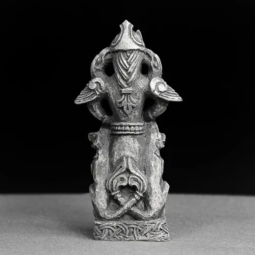 Vista 5 de Dryad Design Figura de Odín de Dios nórdico de todo padre, acabado en piedra