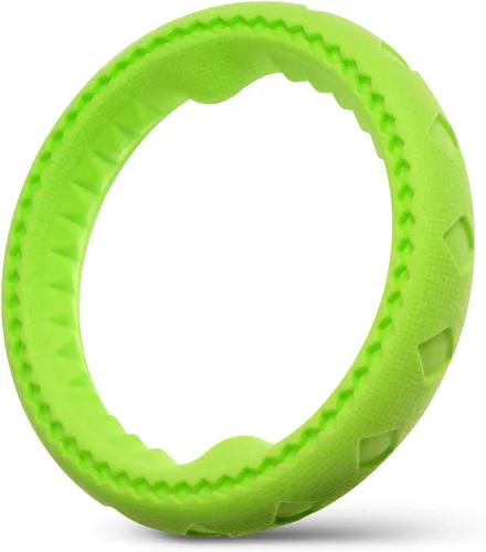 Vista 11 de Pelota de golosinas para perros, fútbol de goma suave, resistente a las golosinas dentales y mordeduras, duradero, no tóxico, juguete