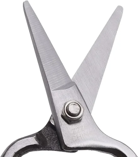 Vista 2 de Zenport Z275 Needlenose Shear, Flor, 8-Inch Heavy Duty Forjado Acero Recto Hoja