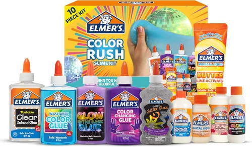 Vista 10 de Elmer's Infinity and Beyond Slime Kit con personajes de Toy Story, suministros de slime, pegamento de color, slime esponjoso, kit de 10 piezas