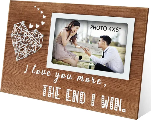 Vista 13 de EXQUIDECA Los mejores regalos de tía de sobrina - Marcos de fotos tallados grabados para tía 4x6 Pulgadas - El amor entre una tía y una sobrina es