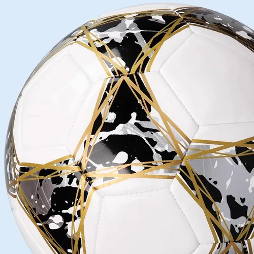 Vista 5 de Balón de fútbol ABAJI tamaño 3, 4, 5 para práctica y entrenamiento, para niños y niñas, regalo, cuero más grueso, anti-explotación