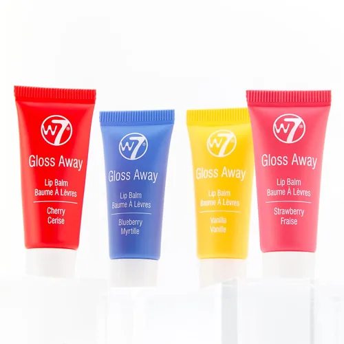 Vista 2 de W7 Gloss Cuties - Colección de mini bálsamo labial afrutado