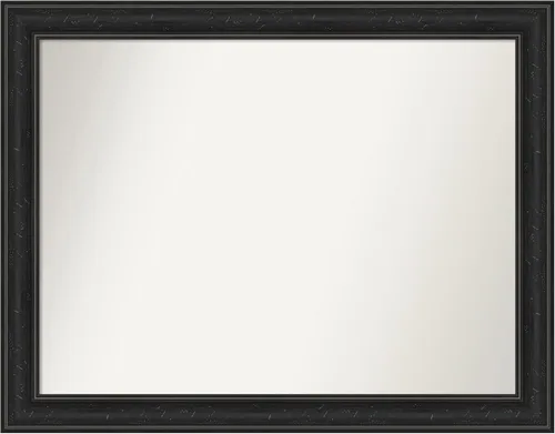 Vista 334 de Amanti Art Espejo personalizado, gran espejo de baño estrecho, espejo de pared o espejo de tocador de baño sobre el fregadero (24 x 24 pulgadas)