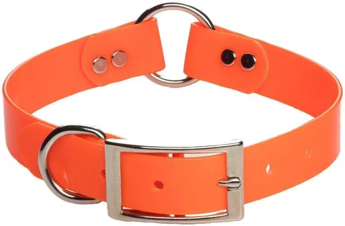 Vista 3 de Mendota Pet Collar sintético de biothane, collar de seguridad con anillo de ceter, fabricado en los Estados Unidos, impermeable, resistente al olor