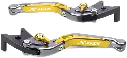Vista 6 de TEMKIN W - Palancas de embrague de freno extensibles plegables para motocicleta Yamaha Xmax 250 125 300 400 XMAX300 X-MAX 125 250 300 400 2013-2019