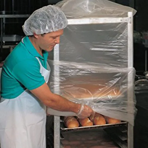 Vista 2 de Elkay Plastics Rollos de cubierta para pan de baja densidad de 0.75 mil, 21 x 6 x 35 pulgadas, transparente (paquete de 200)