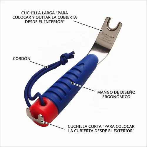 Vista 4 de Herramienta para enganchar los broches de presión superiores para broches de botes