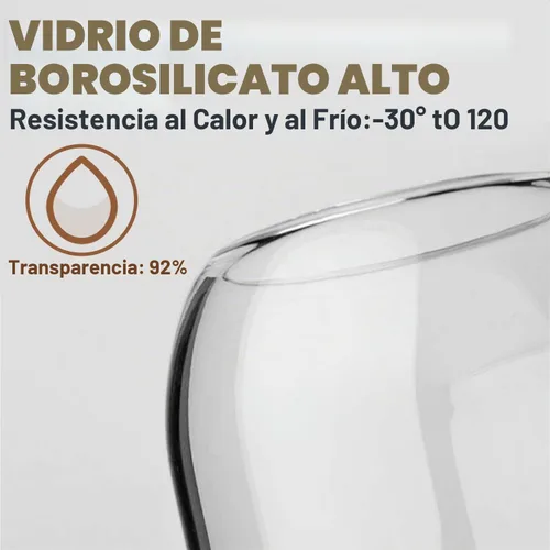 Vista 4 de [Usado] Recipiente de almacenamiento de alimentos de vidrio, contenedor de almacenamiento de 3 piezas con corcho de bola, tarro de almacenamiento