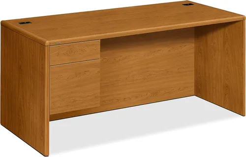 Vista 19 de HON Pedestal Credenza, derecha, 72 x 24 x 29-1/2 pulgadas, caoba