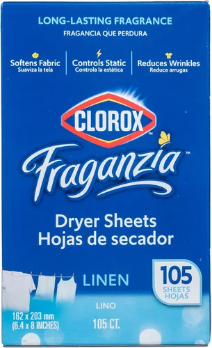 Vista 12 de Clorox Fraganzia - Hojas para secadora, aroma Hawaiian Escape, 105
