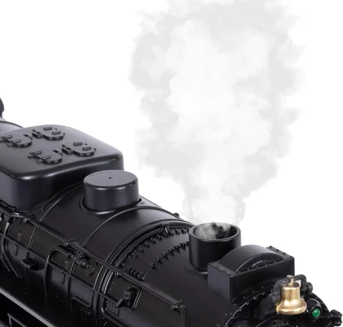 Vista 11 de Lionel El Expreso Polar Juego de Tren Batería Escala O con Control Remoto, Locomotora, Vagones de Tren y Pista con Sonidos Auténticos de Tren, Luces