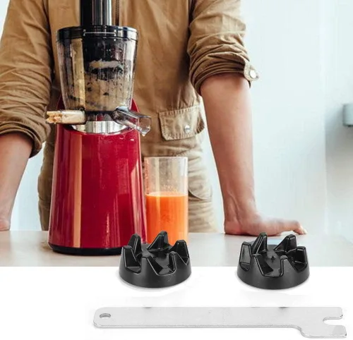 Vista 2 de Blender Blade Blender Extractor Blade Reemplazo Blender Coupler Embrague Pieza de repuesto Accesorios con llave para licuadora WP9704230VP