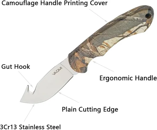 Vista 2 de Hunting Knife Set -Hunting Field Dressing Kits Portable Butcher Game Processing Set,Deer Hunting Knife Set and Accessories, Portable Hunting Toolbox