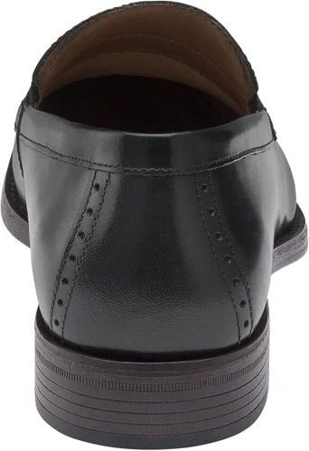 Vista 3 de Johnston & Murphy Mens Lewis Penny Shoe Memory Foam Cushioning Rubber Outsole Nappa Leather & Soft Textile Lining