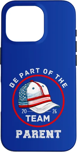 Vista 20 de Be Part of The Team Baseball Design Parent Version 2026 Case for iPhone 17