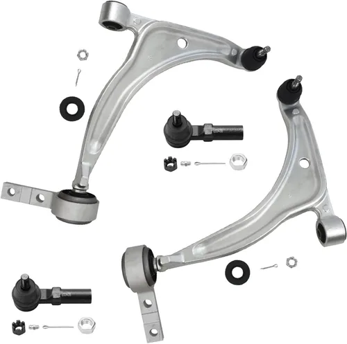 Vista 198 de Detroit Axle - 4 piezas de brazos de control traseros para Ford C-Max, Focus, Mazda 3 5, Volvo C30, C70, S40, V50, 4 brazos de control superiores e