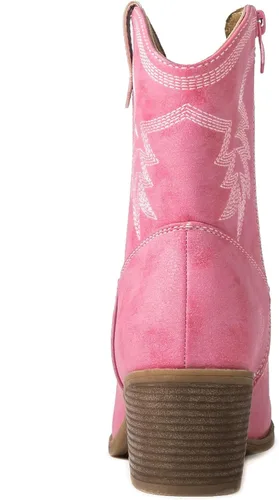 Vista 5 de GLOBALWIN Botas vaqueras The Western Cowboy de media pantorrilla para mujer