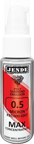 Vista 8 de Jende Emulsión de bloqueo de cuchillo de polidiamante de concentración máxima, 0.10 micras, 0.8 fl oz
