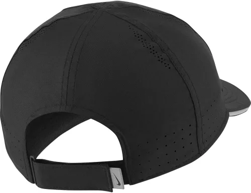 Vista 2 de Nike Gorra Aerobill Tiwind unisex para adultos, Negro