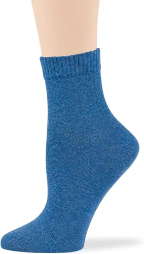 Vista 53 de 7BIGSTARS KINGDOM Women's Cotton Quarter Non-Binding Diabetic Fashion Socks-L-M-4 Pack-Multicolor