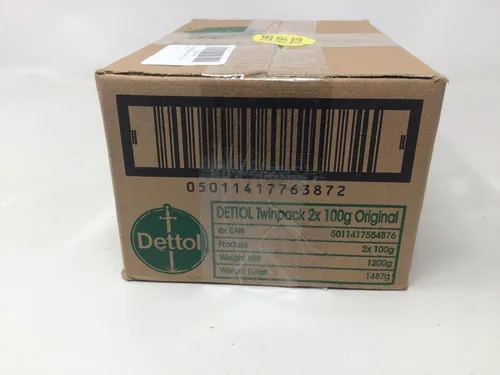 Vista 6 de Dettol, jabón antibacteriano Original - 100 g/3.5 onzas