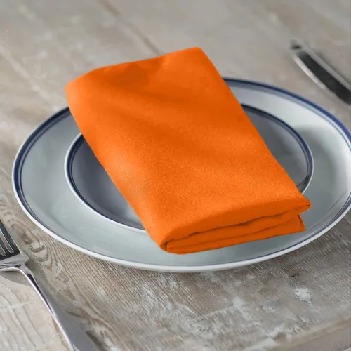 Vista 12 de LA Linen Paquete de 10 servilletas de popelina de poli, servilletas de tela suave, servilletas lavables y reutilizables, servilletas de mesa