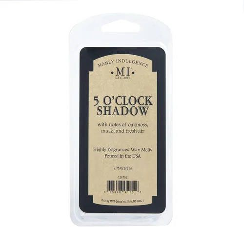 Vista 4 de Manly Indulgence 5 O'Clock Shadow Ceras Perfumadas Derretibles, Cubos Calentadores de Cera Derretible, Cubos de Cera Perfumada para Calentador