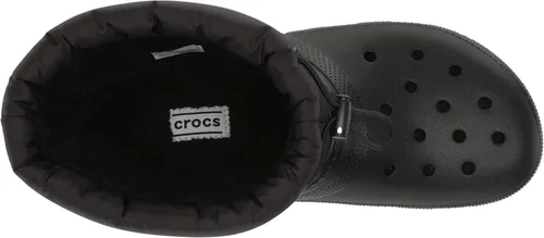 Vista 5 de Crocs Botas de invierno peludas con forro clásico unisex para niños y niñas