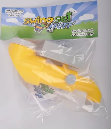 Vista 3 de Swing Set Stuff Inc. Kit combinado monocular con adhesivo SSS Logo Amarillo