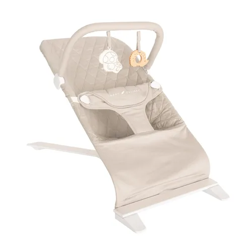 Vista 18 de Mecedora portátil Baby Delight Alpine Deluxe Para bebés 0 – 6 meses Paño color carbón