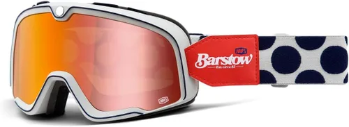 Vista 7 de 100% BARSTOW Premium Protective Sport Goggles with Minimal Frame