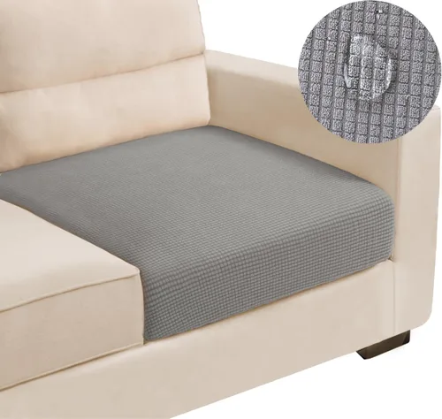 Vista 18 de Funda repelente al agua para cojín de sillón, funda elástica para respaldo individual de sofá seccional, funda para sofá en forma de L para mascotas