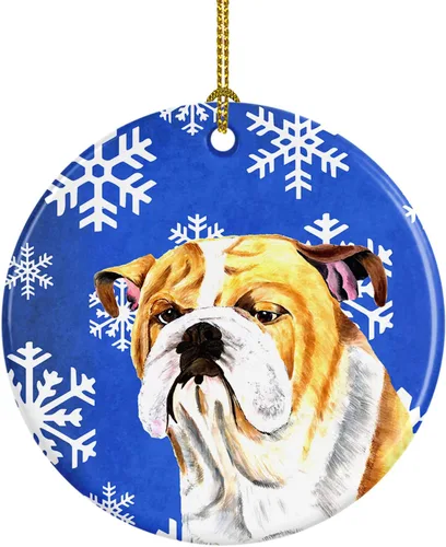 Vista 81 de Caroline's Treasures Cavalier Spaniel - Adorno de cerámica para colgar en el árbol de Navidad, para el hogar, Navidad, fiestas, regalo, 3 pulgadas