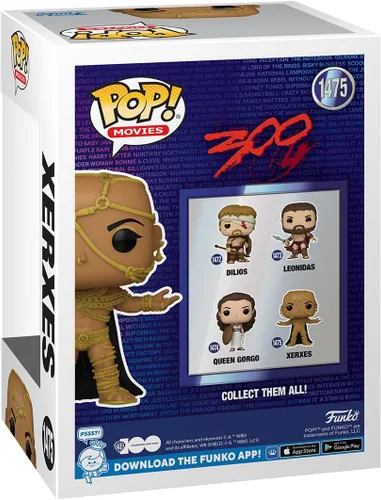 Vista 3 de Funko Pop! Movies: 300 - Xerxes - 300 The Movie - Figura de vinilo coleccionable - Idea de regalo - Productos oficiales - para niños y adultos