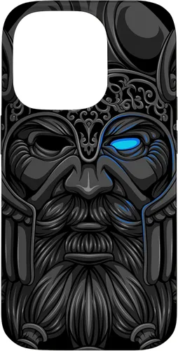 Vista 17 de Allfather Odin - Raven God - Norse Viking God in Asgard Case for iPhone 17