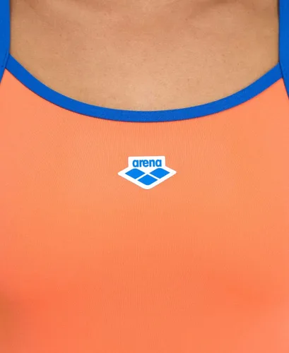 Vista 3 de Arena Traje de baño Performance Icons Solid Super Fly Back para mujer