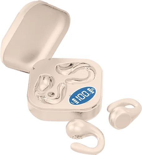 Vista 5 de Auriculares Bluetooth con clip para el oído, tiempo de espera Desnudo