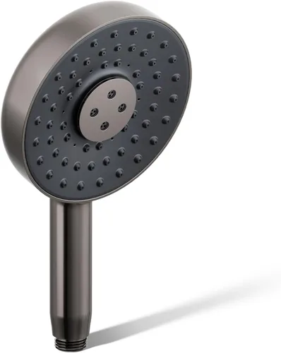 Vista 20 de KOHLER 26282-G-BL Statement - Ducha de mano redonda multifunción con 3 ajustes de pulverización, 1.75 GPM, negro mate