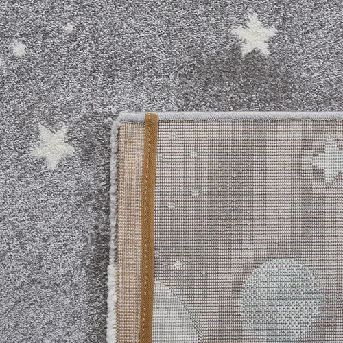 Vista 5 de SAFAVIEH Carousel Kids Collection - Alfombra decorativa de 2 x 3 pies, color gris y lavanda, no desprende pelusa y de fácil cuidado, ideal