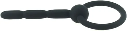 Vista 8 de Enchufe de pene de silicona hueca y flexible