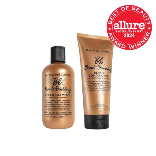 Vista 2 de Bumble and bumble. Bond-Building Hair Repair Shampoo Strengthens and Prevents Breakage Smooths Frizz, Adds Shine For Damaged Curly, Wavy