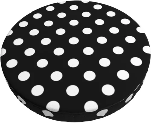 Vista 15 de Ouqiuwa Fundas redondas y lavables para taburetes de bar de baloncesto, 12 pulgadas
