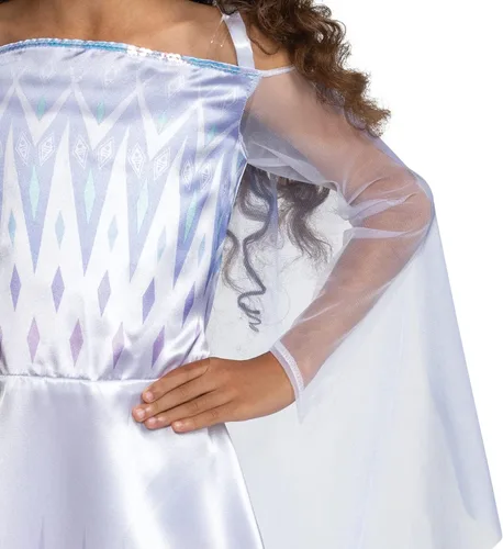 Vista 4 de Recycled Blend Queen Elsa Costume, Official Disney Frozen Costume